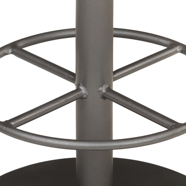 vidaXL Bar Stools Brown Genuine Leather