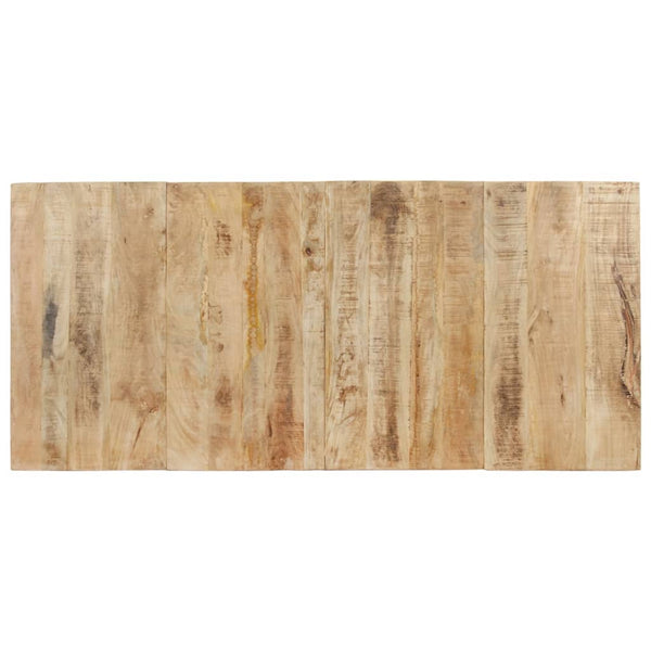 vidaXL Dining Table 200x90x76 cm Rough Mango Wood
