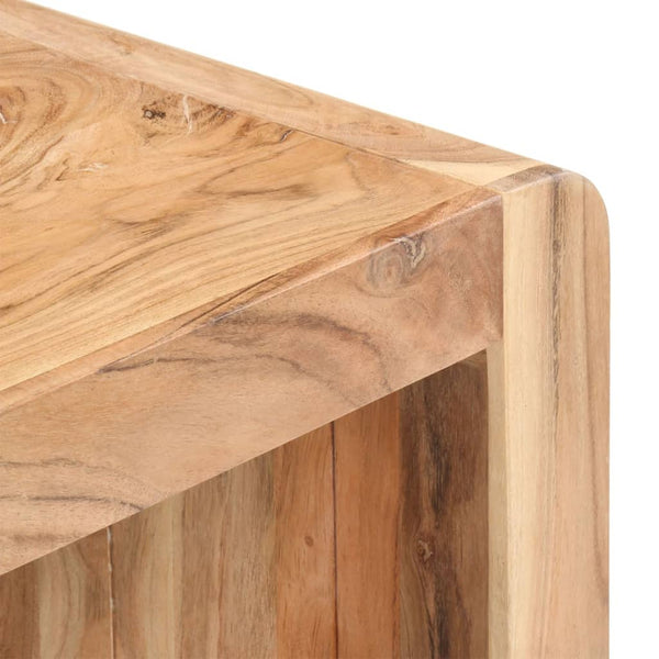 vidaXL Bench 110x38x46 cm Solid Acacia Wood