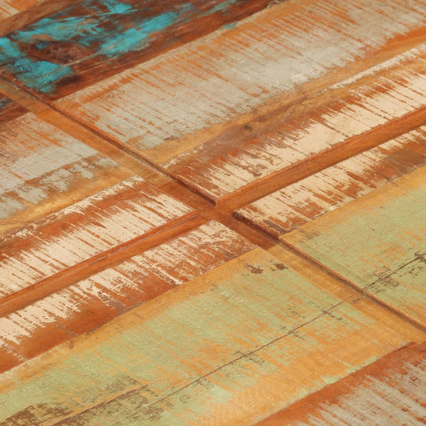 vidaXL Coffee Table 80x80x28 cm Solid Reclaimed Wood