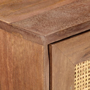 vidaXL Sideboard 61x35x76 cm Solid Mango Wood
