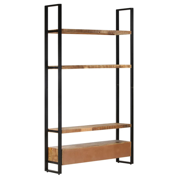 Massivholz Bücherregal Mango 118x30x200 cm