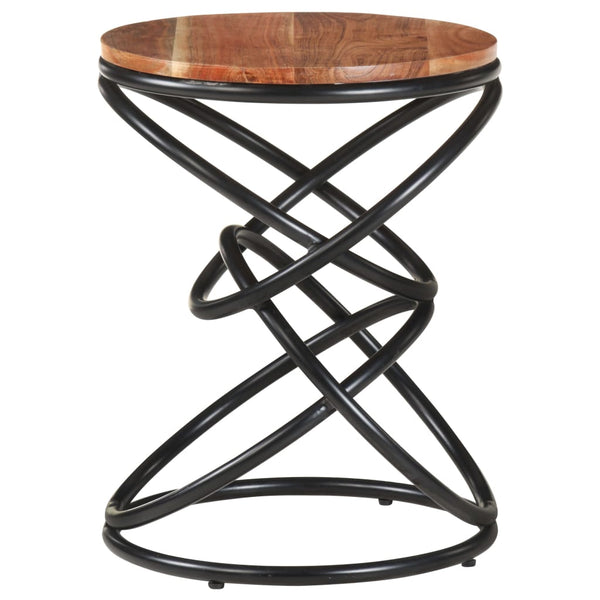 vidaXL Side Table 40x40x52 cm Solid Acacia Wood