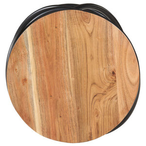 vidaXL Side Table 40x40x52 cm Solid Acacia Wood