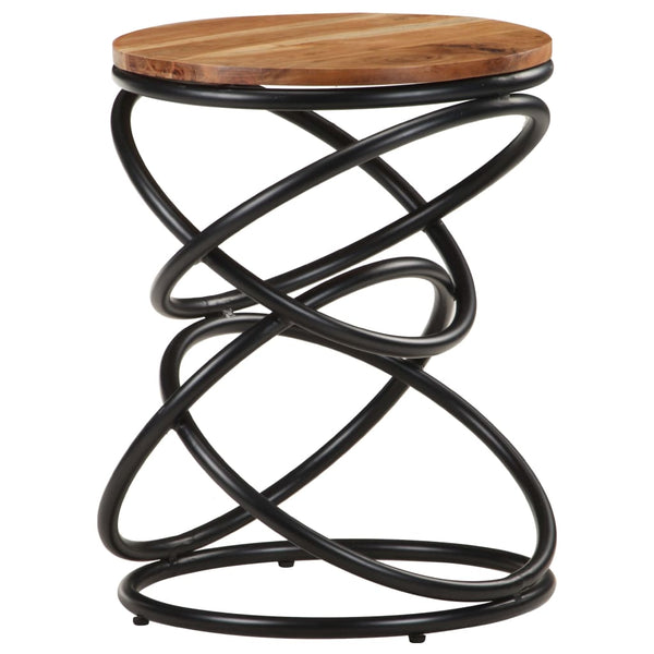 vidaXL Side Table 40x40x52 cm Solid Acacia Wood