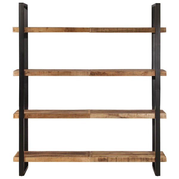Bücherregal aus Mangoholz, 4 Böden, 160 cm