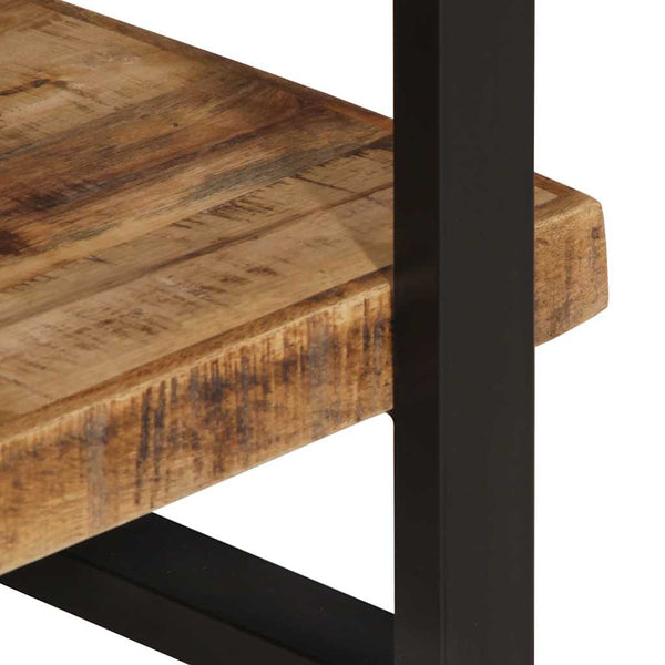 Bücherregal aus Mangoholz, 4 Böden, 160 cm