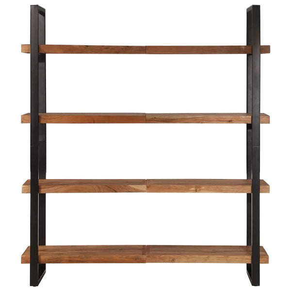 Massivholz Bücherregal Akazie 160x180 cm