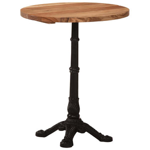 Bistrotisch Ø60cm Akazie Massivholz