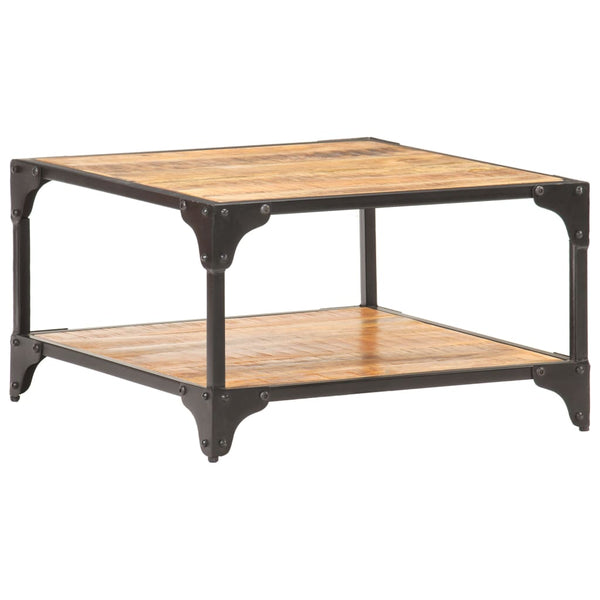 vidaXL Coffee Table 60x60x35 cm Solid Mango Wood