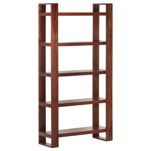 vidaXL Bookcase Honey Brown 85x30x166 cm Solid Acacia Wood