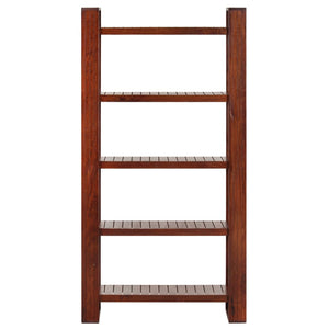 vidaXL Bookcase Honey Brown 85x30x166 cm Solid Acacia Wood