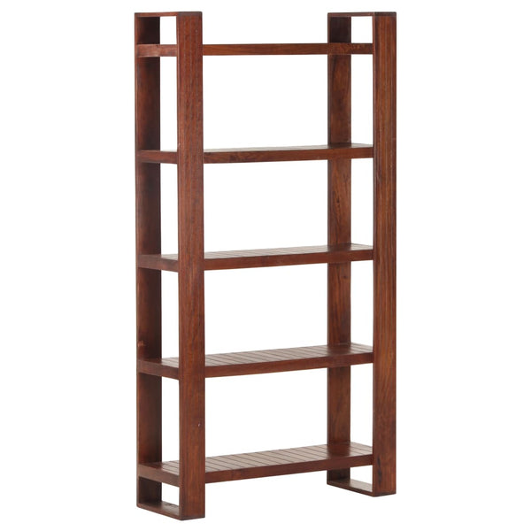 vidaXL Bookcase Honey Brown 85x30x166 cm Solid Acacia Wood