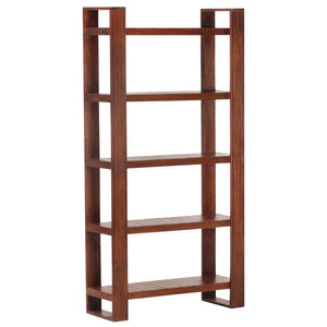 vidaXL Bookcase Honey Brown 85x30x166 cm Solid Acacia Wood