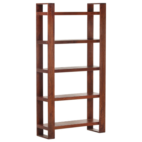 vidaXL Bookcase Honey Brown 85x30x166 cm Solid Acacia Wood
