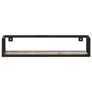 vidaXL Wall Shelves 2 pcs. 80 cm Solid Reclaimed Wood