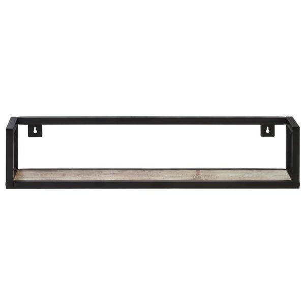 vidaXL Wall Shelves 2 pcs. 80 cm Solid Reclaimed Wood