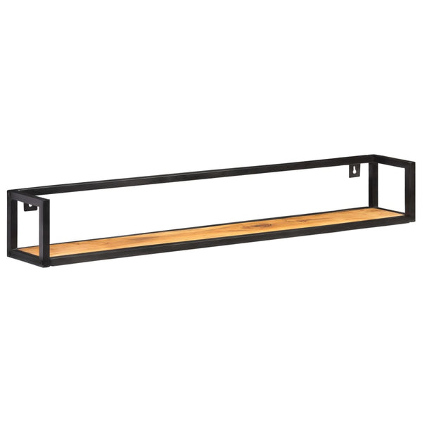 vidaXL Wall Shelves 2 pcs. 120 cm Solid Acacia Wood