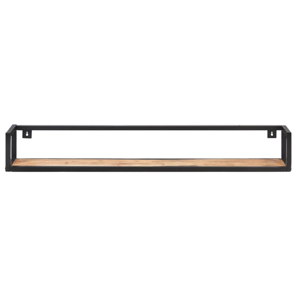 vidaXL Wall Shelves 2 pcs. 120 cm Solid Acacia Wood