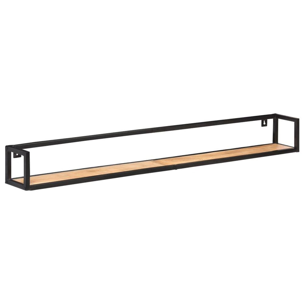 vidaXL Wall Shelves 2 pcs. 160 cm Solid Acacia Wood