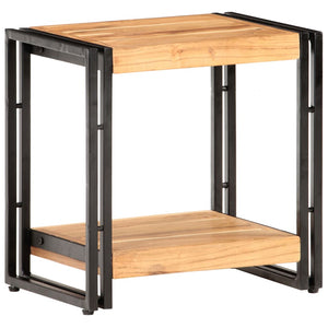 vidaXL Side Table 40x30x40 cm Solid Acacia Wood