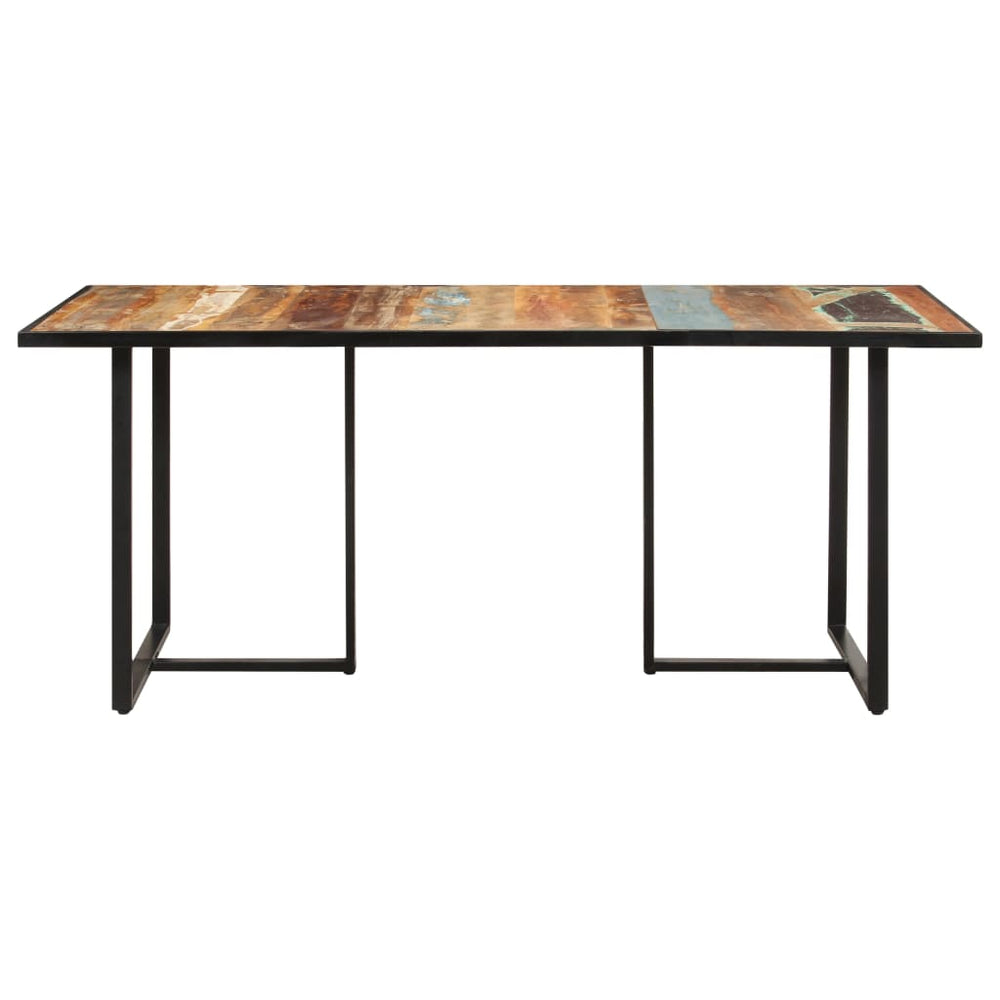 vidaXL Dining Table 180 cm Reclaimed Solid Wood