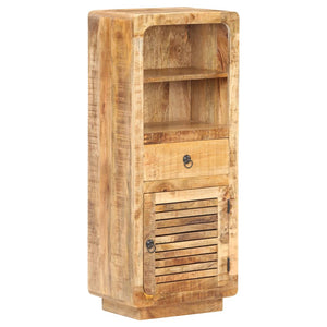 Highboard aus Mangoholz, 45x32x110 cm
