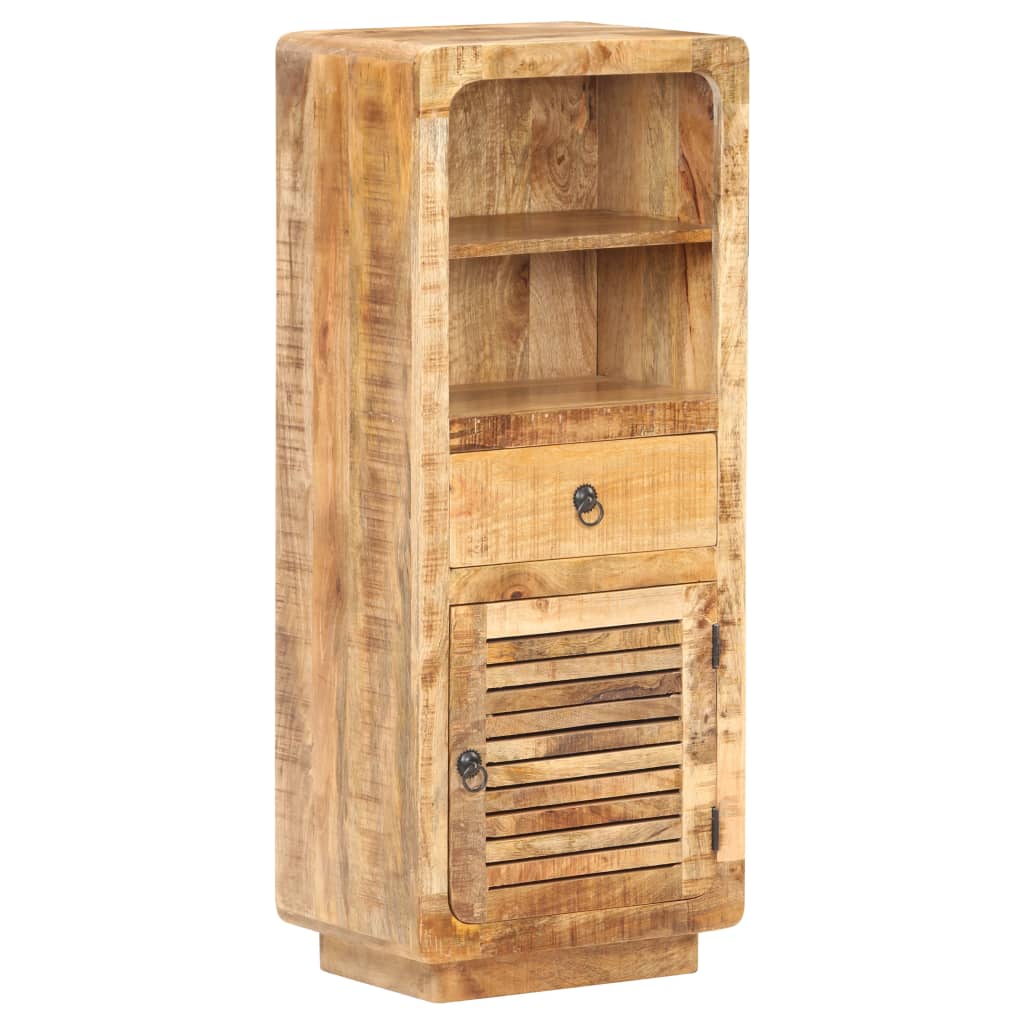 Highboard aus Mangoholz, 45x32x110 cm