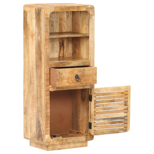 Highboard aus Mangoholz, 45x32x110 cm