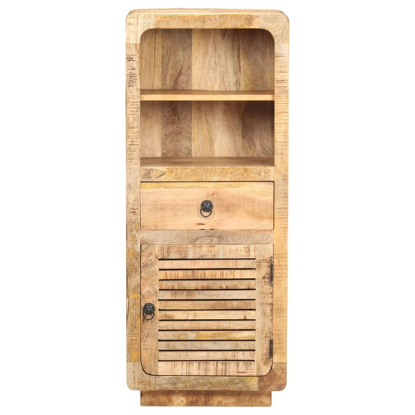 Highboard aus Mangoholz, 45x32x110 cm