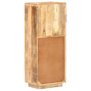 Highboard aus Mangoholz, 45x32x110 cm