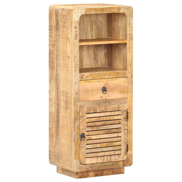 Highboard aus Mangoholz, 45x32x110 cm