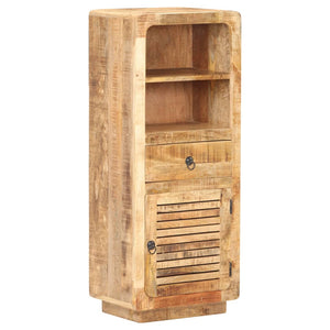 Highboard aus Mangoholz, 45x32x110 cm