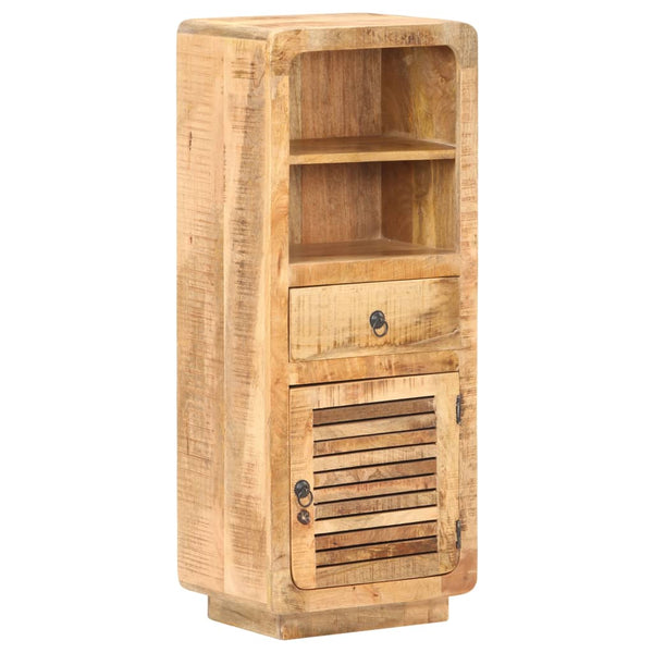 Highboard aus Mangoholz, 45x32x110 cm