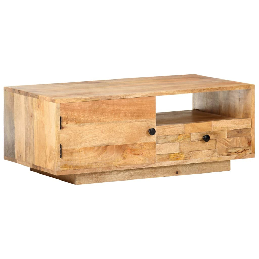 Couchtisch Mango Massivholz 90x50 cm