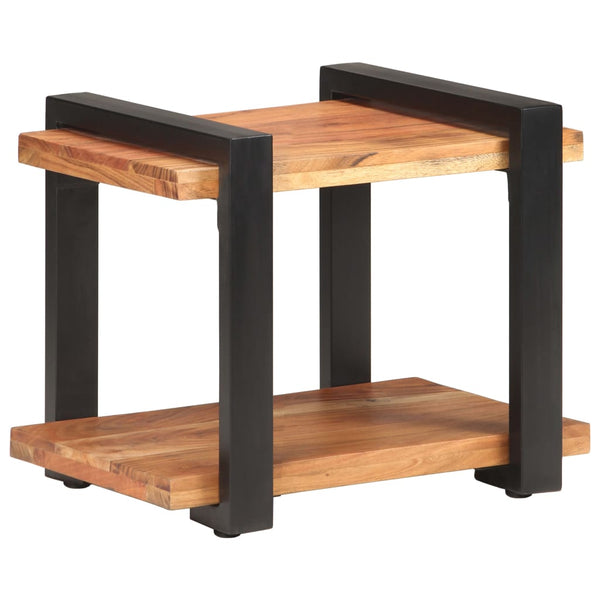 vidaXL Bedside Cabinet 50x40x40 cm Solid Acacia Wood