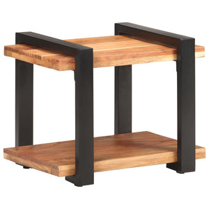 vidaXL Bedside Cabinet 50x40x40 cm Solid Acacia Wood