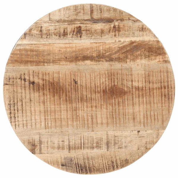 vidaXL Coffee Table Ø68x43 cm Rough Mango Wood