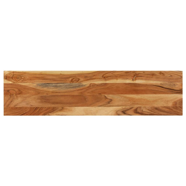 vidaXL Console Table 120x30x75 cm Solid Acacia Wood