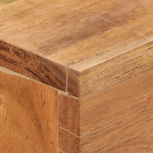 vidaXL Console Table 120x30x75 cm Solid Acacia Wood