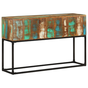 vidaXL Console Table 120x30x75 cm Solid Reclaimed Wood