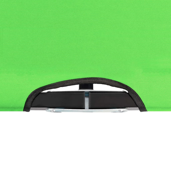 vidaXL Folding Double Sun Lounger Green Steel