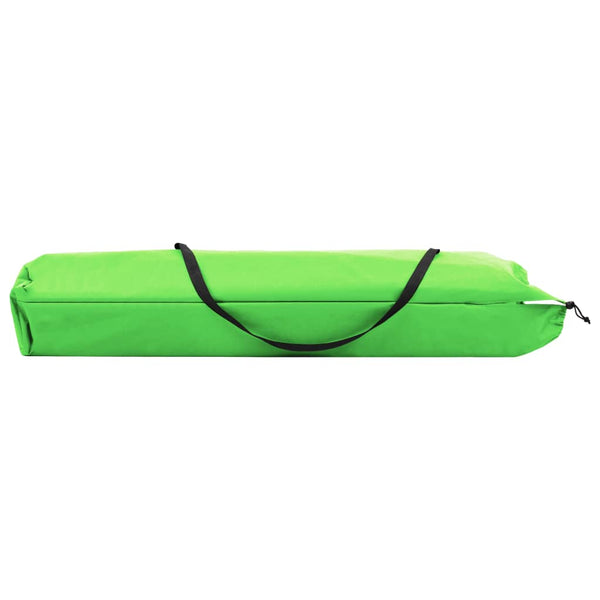 vidaXL Folding Double Sun Lounger Green Steel