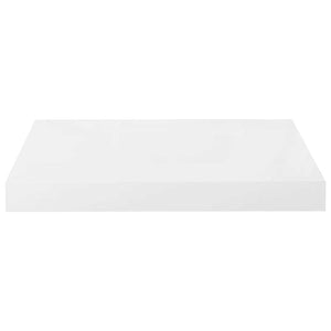 vidaXL Floating Shelves 4 pcs. High Gloss White 40x23x3.8 cm MDF