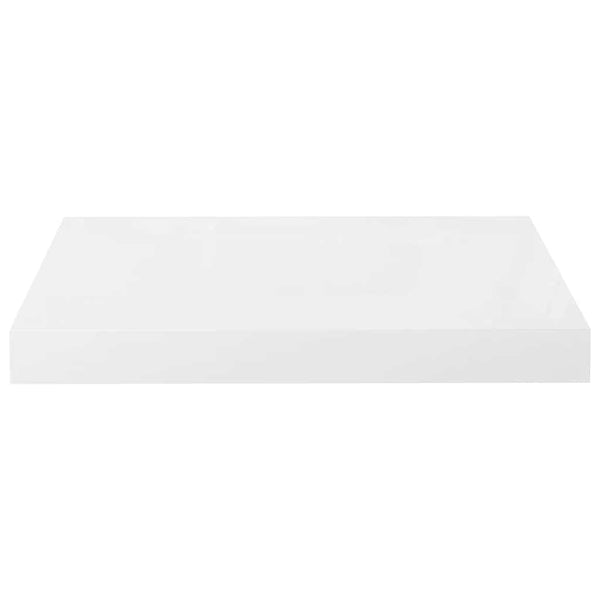 vidaXL Floating Shelves 4 pcs. High Gloss White 40x23x3.8 cm MDF