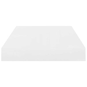 vidaXL Floating Shelves 4 pcs. High Gloss White 40x23x3.8 cm MDF