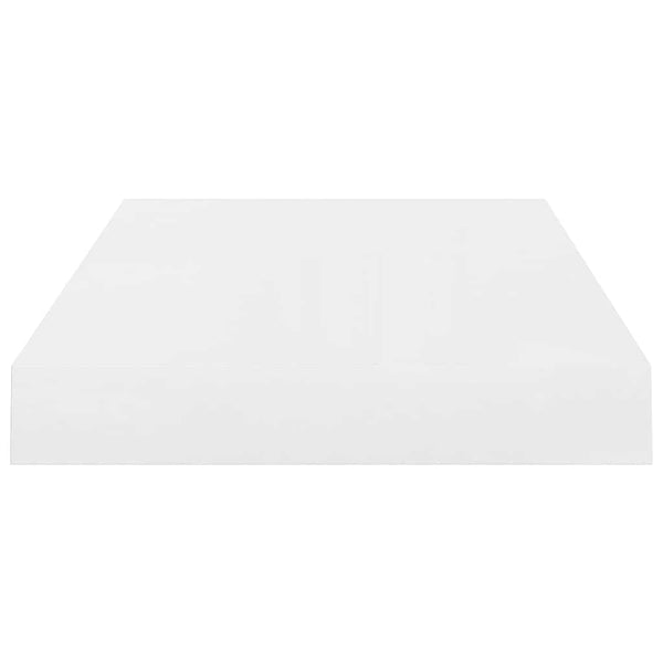 vidaXL Floating Shelves 4 pcs. High Gloss White 40x23x3.8 cm MDF