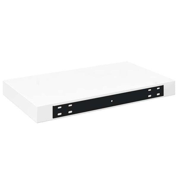 vidaXL Floating Shelves 4 pcs. High Gloss White 40x23x3.8 cm MDF