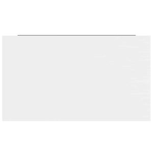 vidaXL Floating Shelves 4 pcs. High Gloss White 40x23x3.8 cm MDF