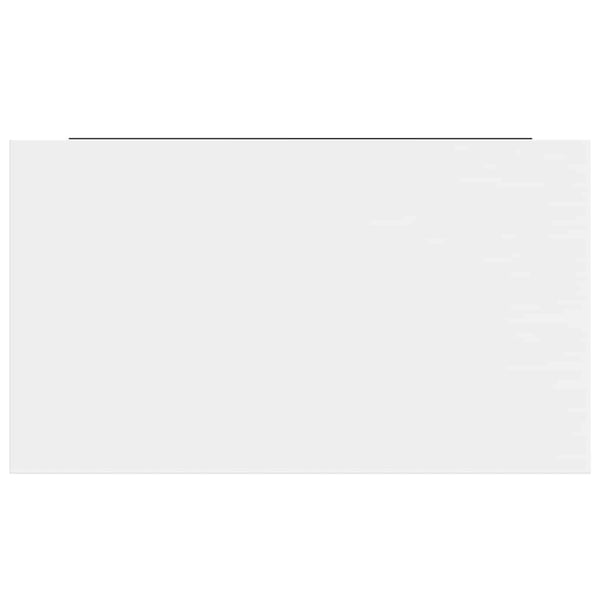 vidaXL Floating Shelves 4 pcs. High Gloss White 40x23x3.8 cm MDF
